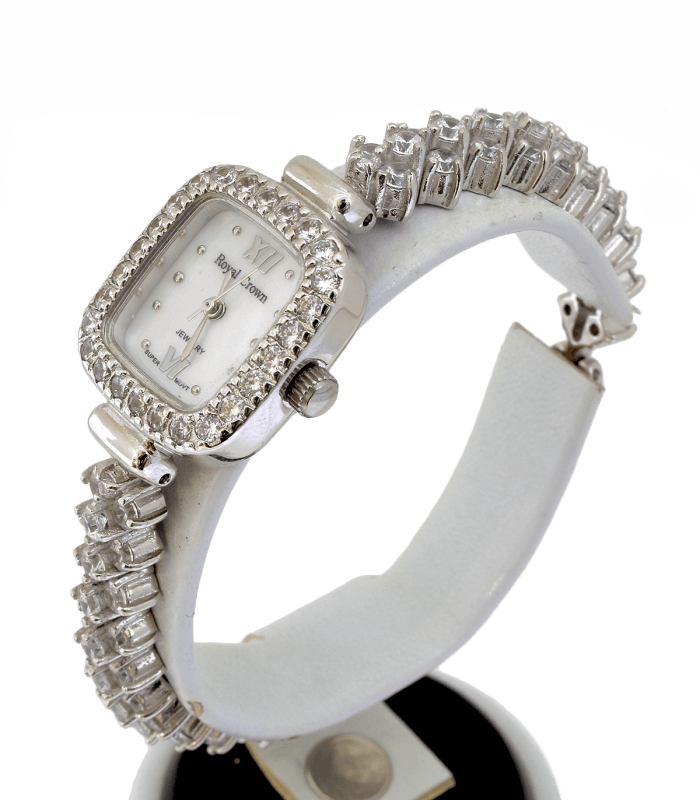خرید ساعت نقره زنانه Royal Crown W-116