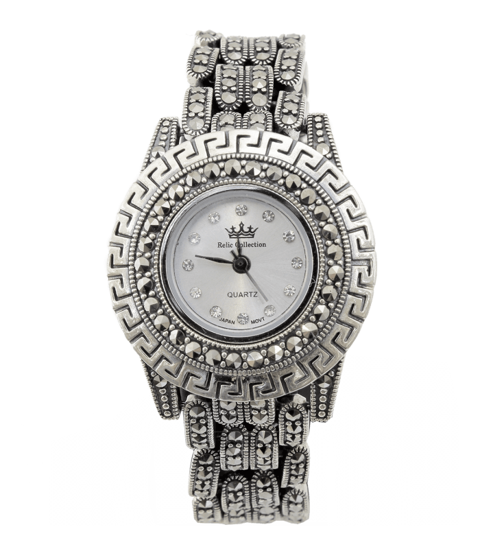 خرید ساعت نقره مردانه زنانه اصل Relic Collection W-104