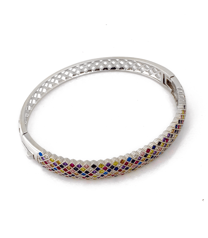 خرید نیم ست پرنسس نقره ایتالیا زنانه ‌B-101