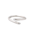 خرید حلقه نقره زنانه فری سایز تک نگین اتمی R-221