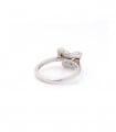 خرید حلقه نقره زنانه باترفلای نگین صدف R-224